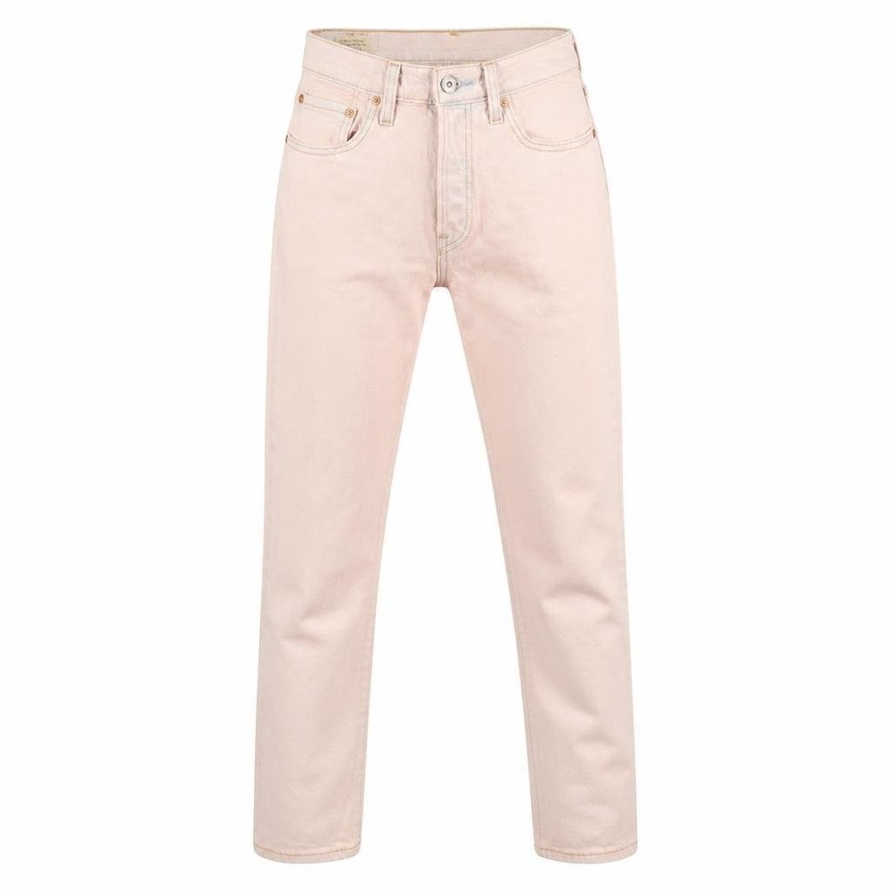 Levi's 501 Jeans Womens 28 Pink Premium Button Fly Five-Pocket High Rise Mom